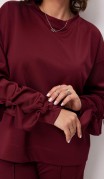 BegiModa Блузка 4139 вишня фото 3