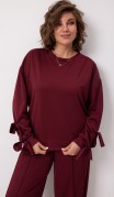 BegiModa Блузка 4139 вишня фото 5