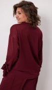 BegiModa Блузка 4139 вишня фото 6
