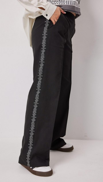 BegiModa Брюки 6069 Чёрный фото 5