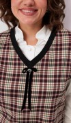 BegiModa Жилет 7019 Виноградная клетка фото 4