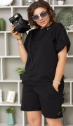 BegiModa Шорты 8004 чёрный фото 4