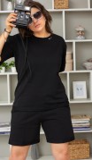 BegiModa Шорты 8004 чёрный фото 5