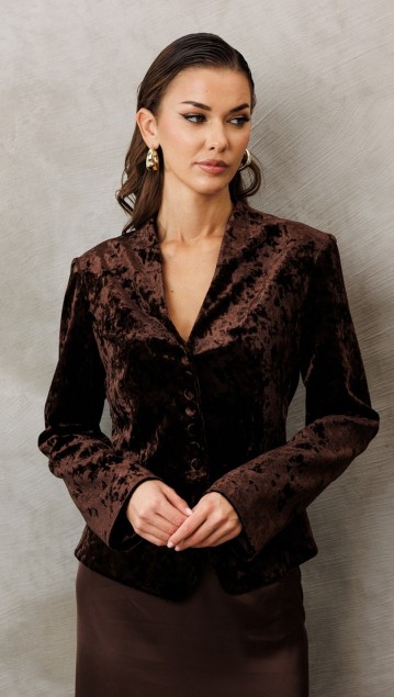 BUTER Жакет 3188  Коричневый 