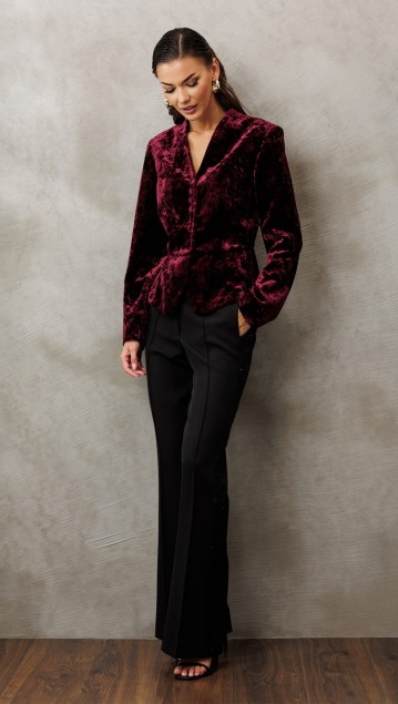 BUTER Жакет 3188  Бордовый фото 6