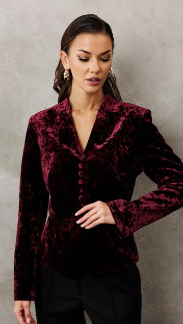 BUTER Жакет 3188  Бордовый 