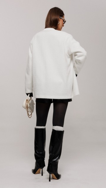 BUTER Кардиган 3197 Молочный фото 6