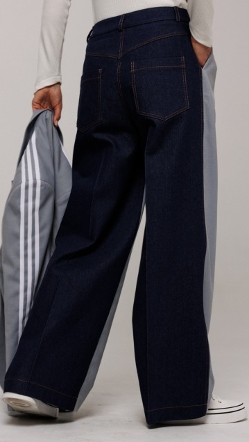 BUTER Брюки 3208 Серо-синий фото 5