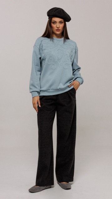 BUTER Джемпер 3214 Голубой фото 4