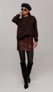 BUTER Джемпер 3214  Коричневый фото 6