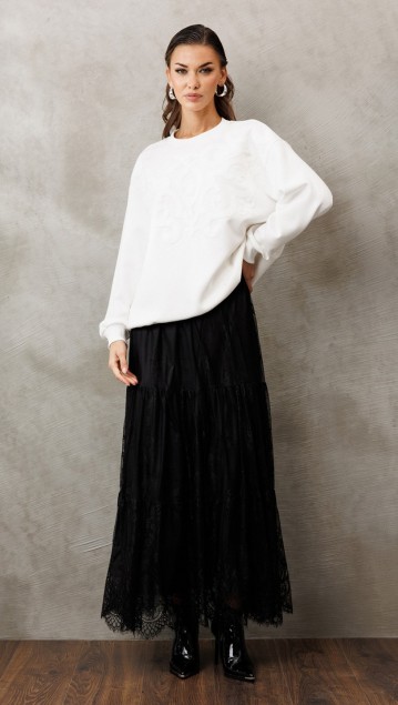 BUTER Джемпер 3214  Молочный фото 3