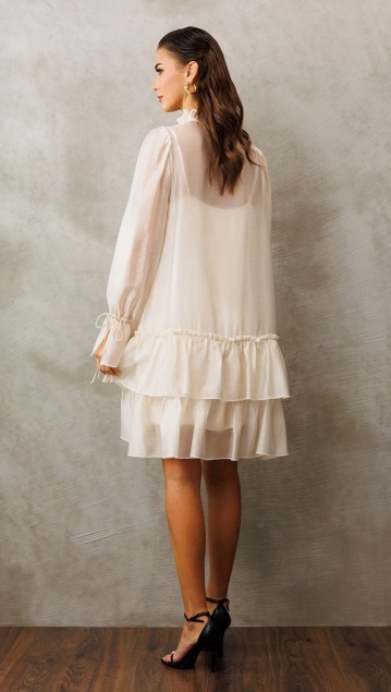 BUTER Платье 3226 Сливочный фото 6