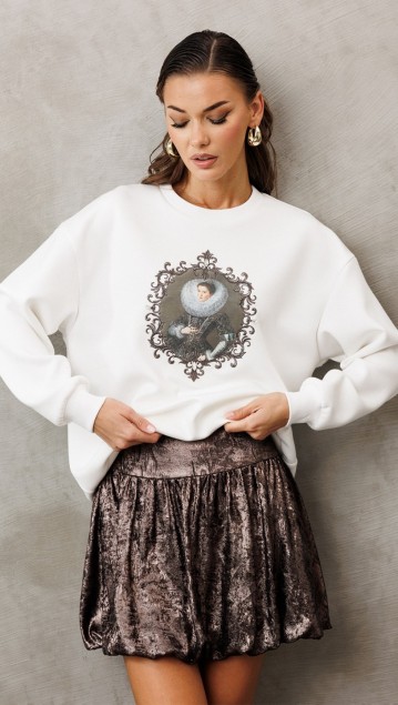 BUTER Джемпер 3231 Молочный 