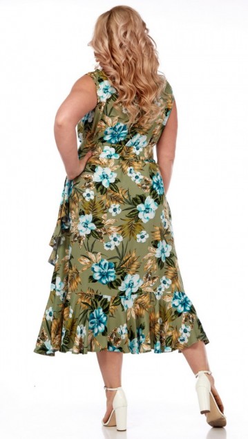 celentano Платье 5007-1 оливковый фото 4