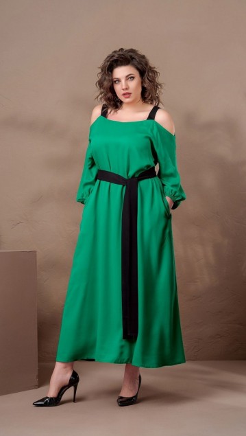 DEESSES Платье 1186 Зеленый 