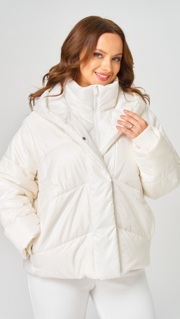 DIAMANT Куртка 2125 Молочный фото 5
