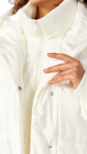 DIAMANT Пальто 2128 Экри фото 4