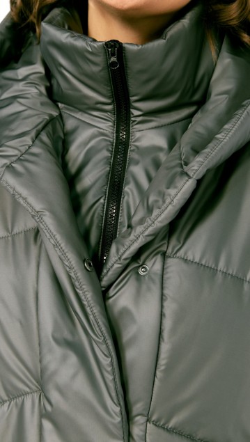 DIAMANT Пальто 2128 Серый фото 5