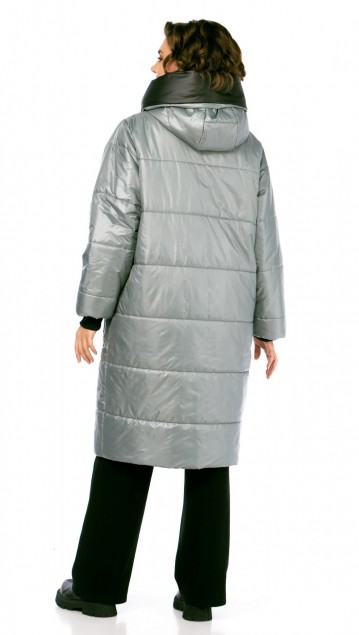 DIAMANT Пальто 2129 Серый фото 3