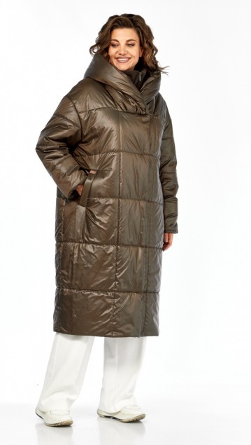 DIAMANT Пальто 2132 Шоколад фото 3