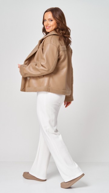 DIAMANT Пальто 2138 Карамель фото 4