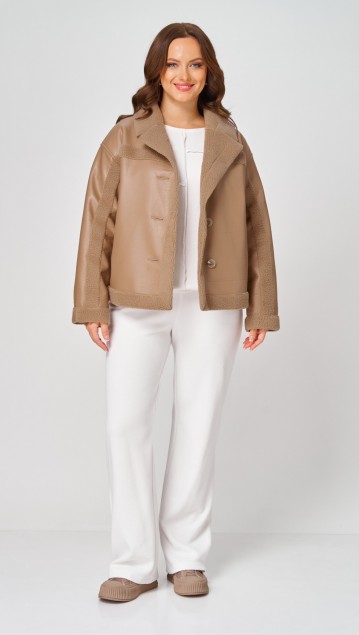 DIAMANT Пальто 2138 Карамель фото 2