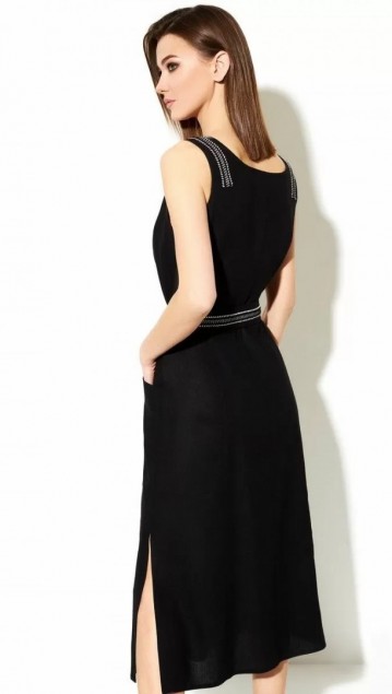 DiLiaFashion Платье 0618 Черный фото 2