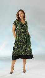  Платье 4216 Зеленый