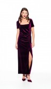 Elletto Платье 1109 Баклажан фото 6
