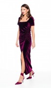 Elletto Платье 1109 Баклажан фото 7