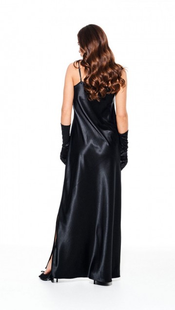 Elletto Платье 1113 Черный фото 3