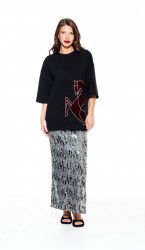  Юбка 2371 Серый