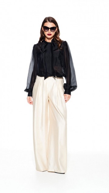 Elletto Брюки 2372 Сливочный фото 4