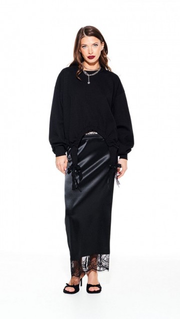 Elletto Джемпер 3929 Черный фото 6