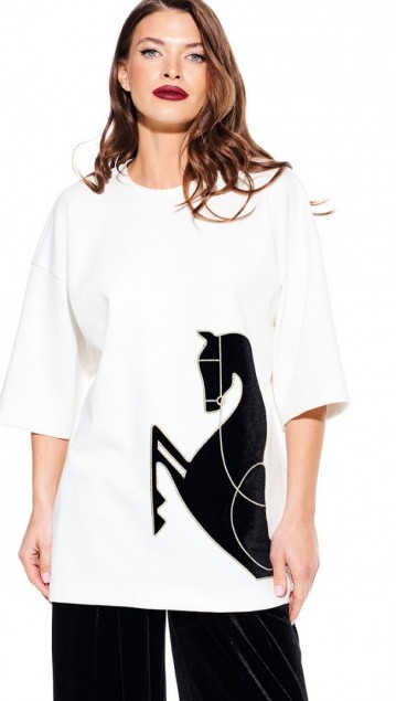 Elletto Джемпер 3937  Молочный фото 5