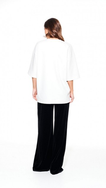 Elletto Джемпер 3937  Молочный фото 3