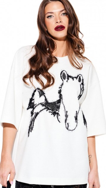 Elletto Джемпер 3938 Молочный фото 6