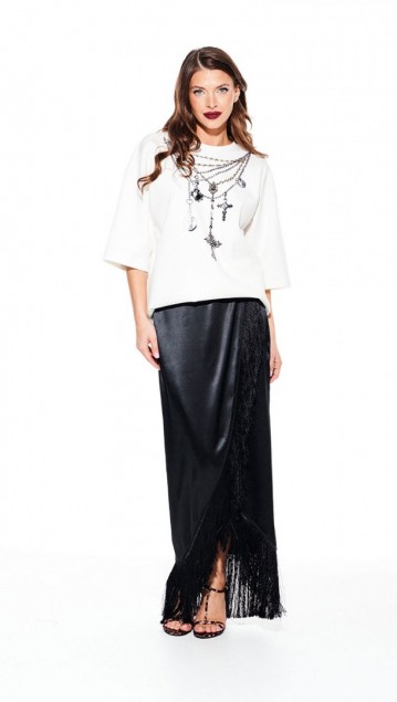 Elletto Джемпер 3940 Молочный фото 7