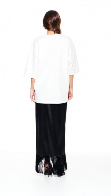 Elletto Джемпер 3940 Молочный фото 3