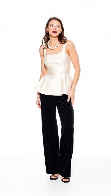 Elletto Блузка 3941 Сливочный фото 4