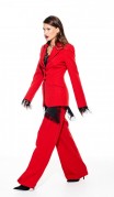 Elletto Костюм 5319 Красный фото 4