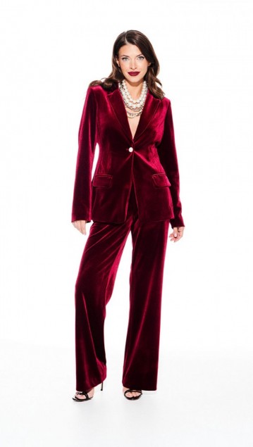 Elletto Костюм 5322 Вишня фото 5