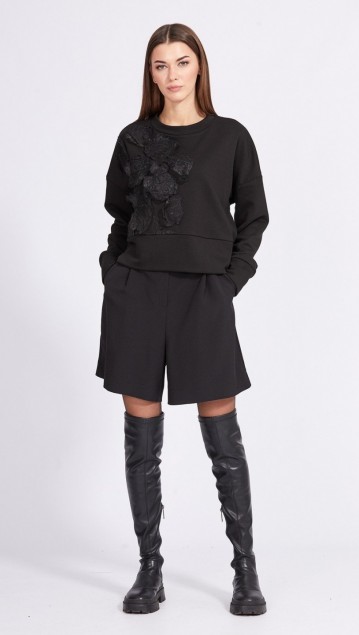 EOLA STYLE Шорты 2371 Черный 
