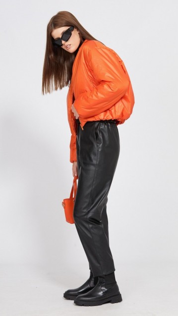 EOLA STYLE Куртка 2440  Оранжевый фото 4
