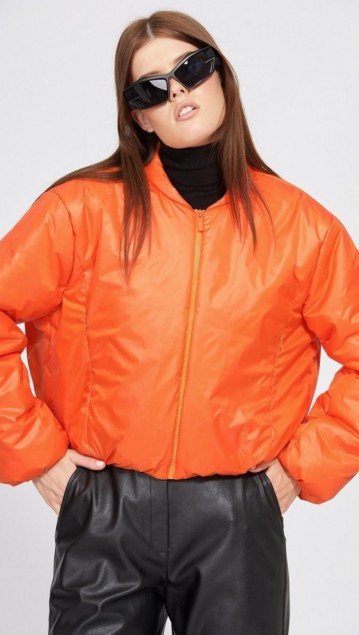 EOLA STYLE Куртка 2440  Оранжевый фото 5