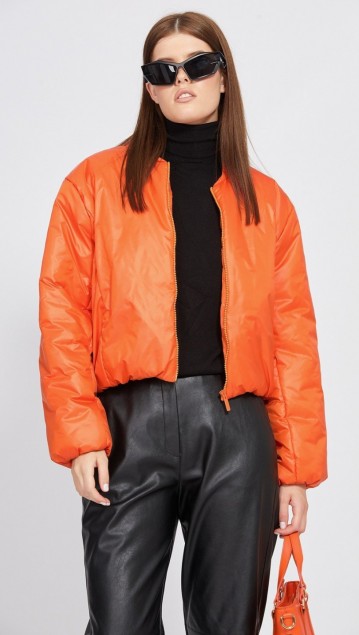 EOLA STYLE Куртка 2440  Оранжевый 