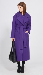  Пальто 2449 Фиолетовый