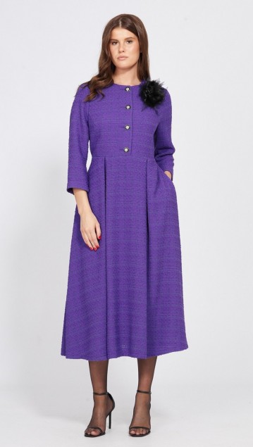 EOLA STYLE Платье 2495  Фиолетовый 