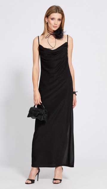 EOLA STYLE Платье 2526  Черный 
