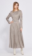 EOLA STYLE Платье 2559 Бежевый в цветы фото 3